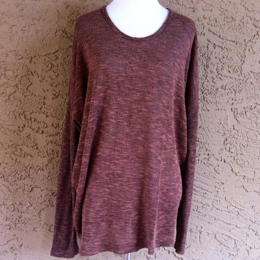 Weavers Brown Crew Neck Brown Light Sweater